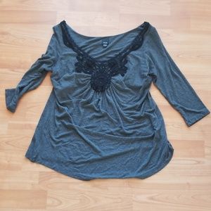 EUC Olian 3/4 Sleeve Top